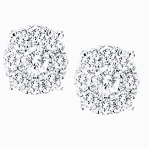 14K GOLD DIAMOND EARRING SKU# 40004