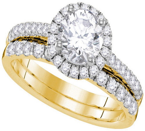 14K GOLD DIAMOND RING SKU# 50014