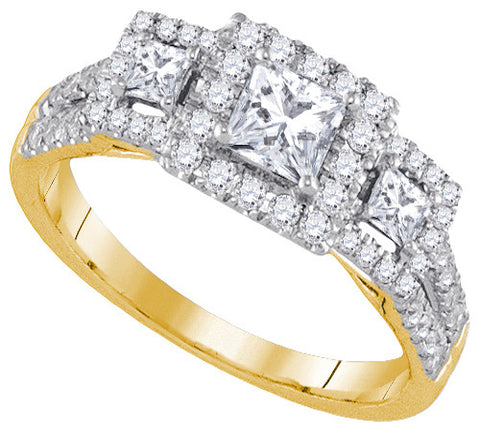 14K GOLD DIAMOND RING SKU# 50015