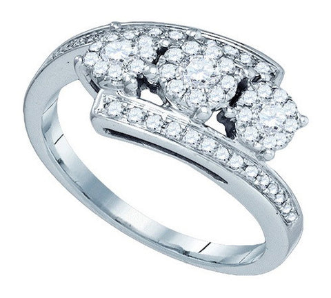 14K GOLD DIAMOND RING SKU# 50028