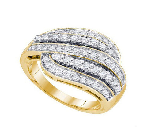 14K GOLD DIAMOND RING SKU# 50064