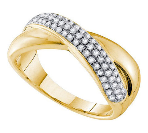 14K GOLD DIAMOND RING SKU# 50074