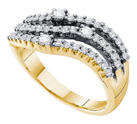 14K GOLD DIAMOND RING SKU# 50075