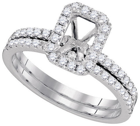 18K GOLD SEMI MOUNT DIAMOND RING SKU# 50081