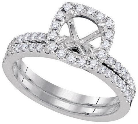 18K GOLD SEMI MOUNT DIAMOND RING SKU# 50082