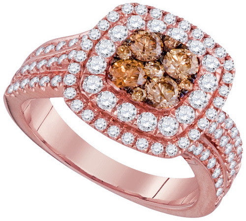 Overstock chocolate diamond rings Clearance