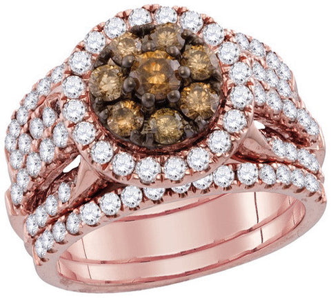 14K GOLD CHOCOLATE DIAMOND RING SKU# 50114