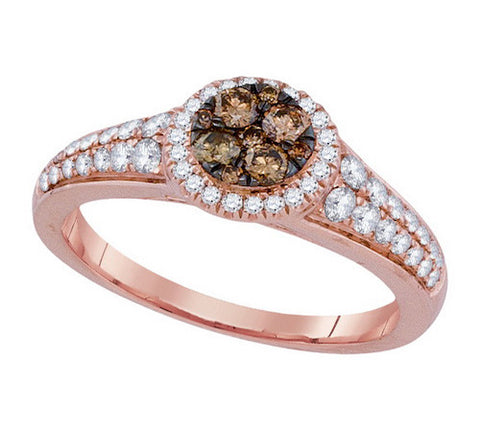 14K GOLD CHOCOLATE DIAMOND RING SKU# 50115