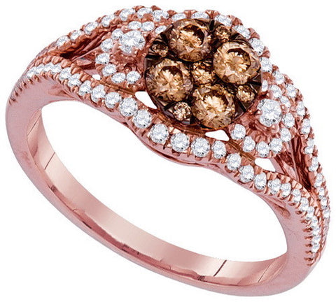 14K GOLD CHOCOLATE DIAMOND RING SKU# 50116