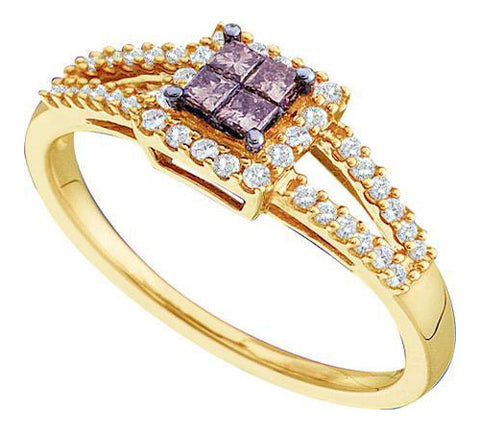 14K GOLD CHOCOLATE DIAMOND RING SKU# 50118