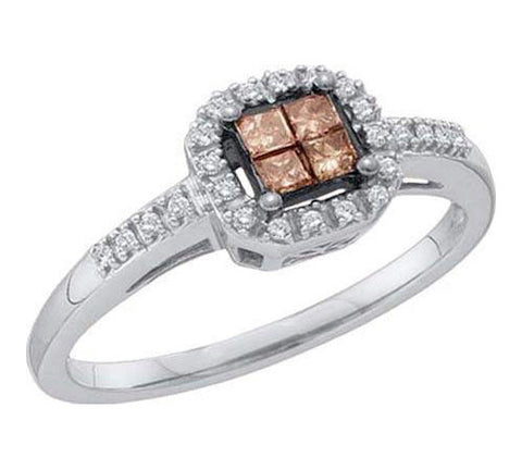 14K GOLD CHOCOLATE DIAMOND RING SKU# 50120