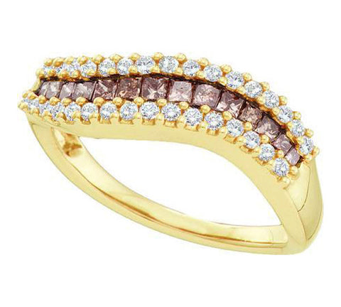 14K GOLD CHOCOLATE DIAMOND RING SKU# 50121