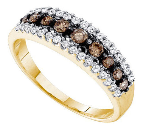 14K GOLD CHOCOLATE DIAMOND RING SKU# 50123