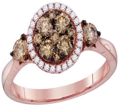 14K GOLD CHOCOLATE DIAMOND RING SKU# 50125