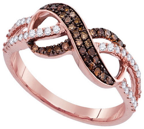 14K GOLD CHOCOLATE DIAMOND RING SKU# 50126