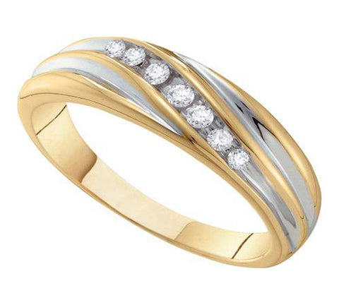 14K GOLD MEN DIAMOND RING SKU# 50127