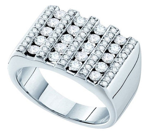 14K GOLD MEN DIAMOND RING SKU# 50135