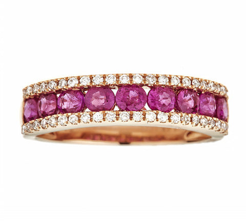 14K GOLD RUBY RING SKU# 80085